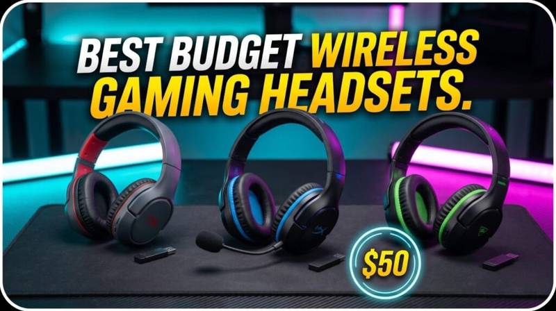 Best budget wireless gaming headset 2026 with low latency clear sound and long battery life for immersive gameplay