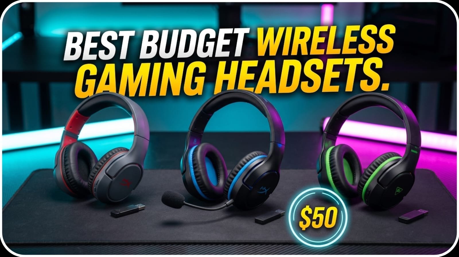 Best budget wireless gaming headset 2026 with low latency clear sound and long battery life for immersive gameplay