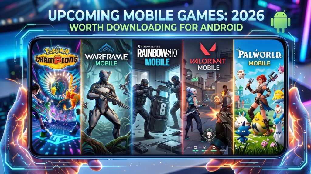 Best upcoming Android mobile games featuring action RPGs, shooters, racing, and multiplayer adventures worth downloading