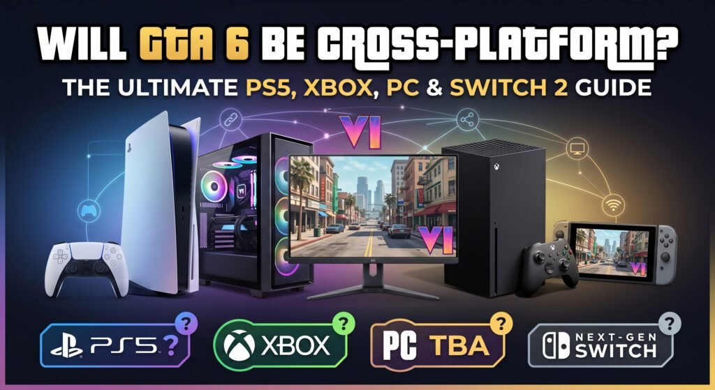 Will GTA 6 be cross-platform on PS5, Xbox, PC, and Nintendo Switch 2 with cross-play and cross-progression support