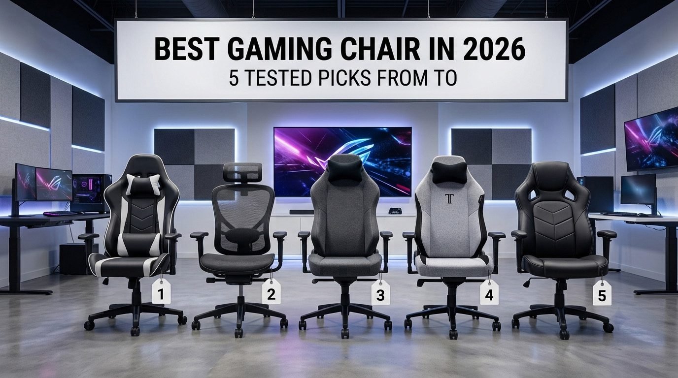 Best gaming chair under $200 with ergonomic lumbar support, adjustable armrests, reclining backrest, and premium comfort