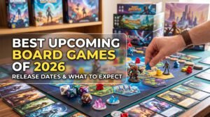 Best upcoming board games featuring strategy, cooperative, family, and tabletop games with exciting new releases