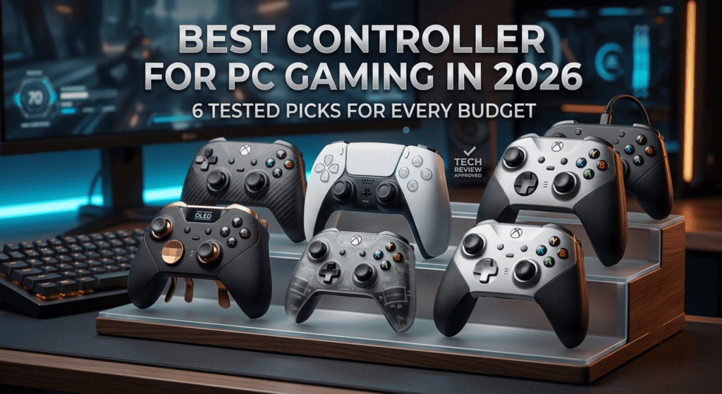 Best PC gaming controllers with Hall Effect sticks, wireless connectivity, ergonomic design, and low-latency performance.