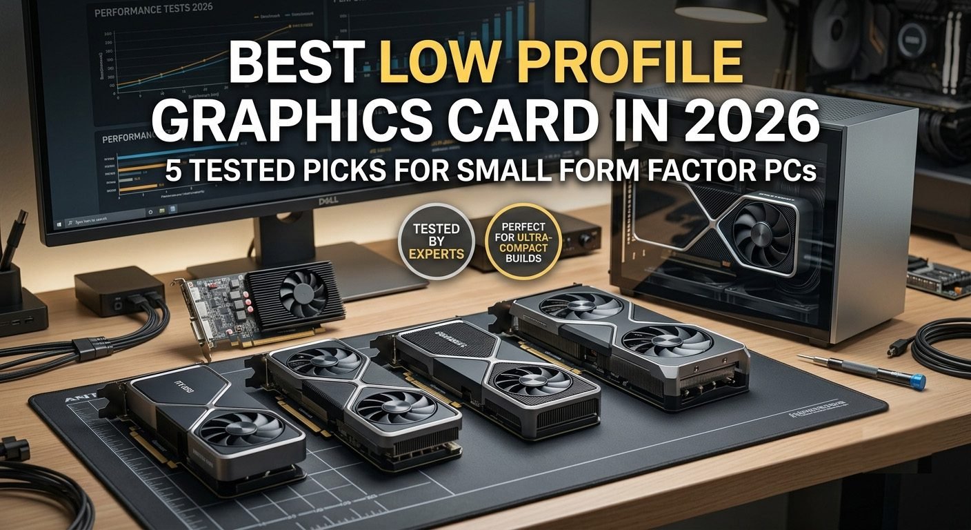 Best low profile graphics card for small form factor PCs with compact cooling and excellent 1080p gaming performance.